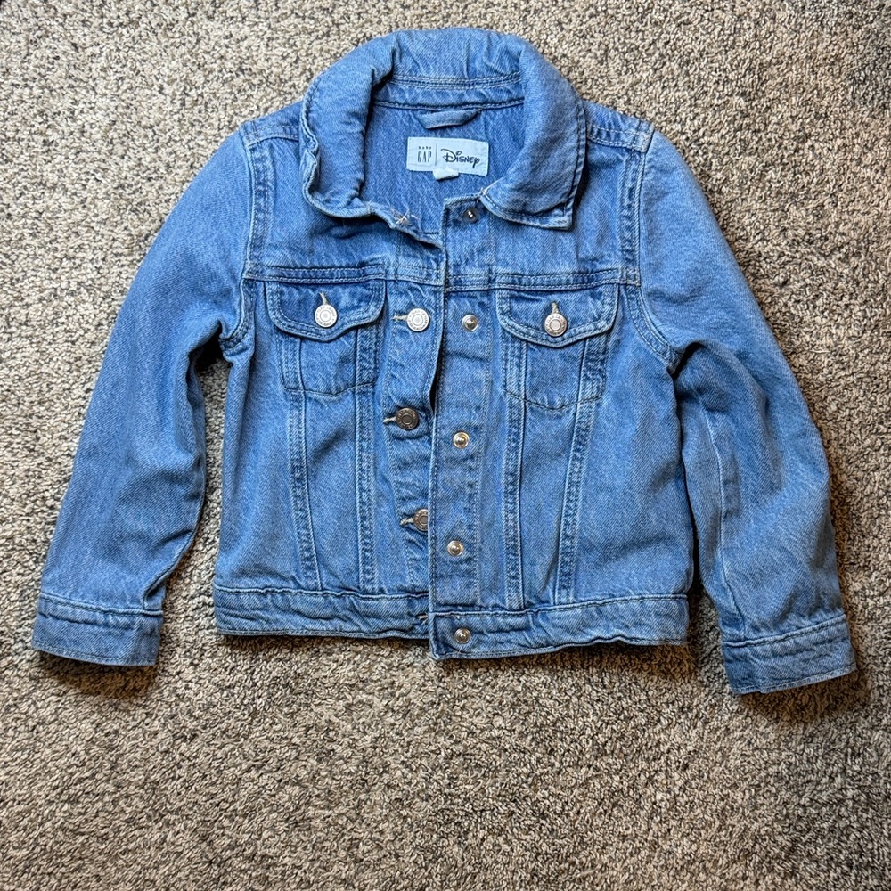 GAP X Disney Minnie Mouse Kids Denim Jean Jacket